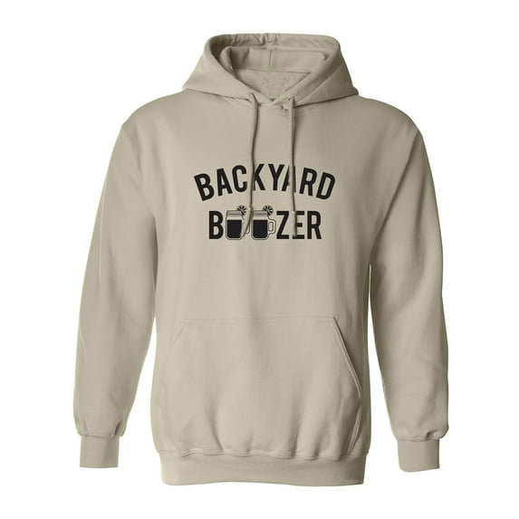 Backyard Boozer Adult Hooded Sweatshirt