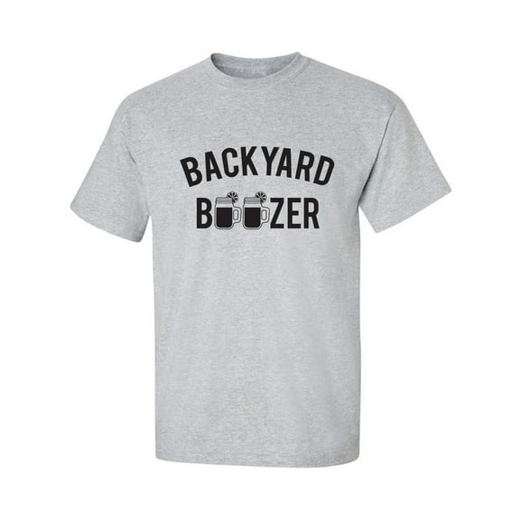 Backyard Boozer Adult Short Sleeve T-shirt