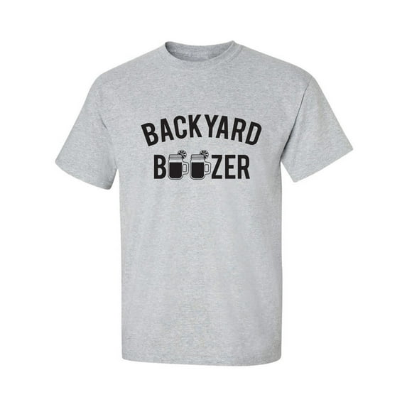 Backyard Boozer Adult Short Sleeve T-shirt
