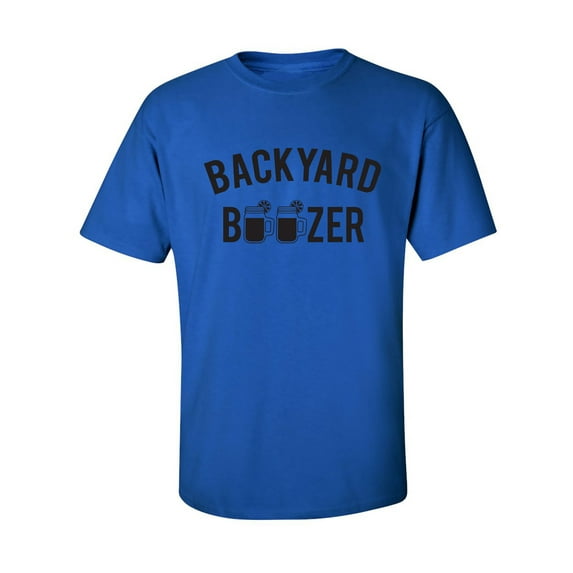 Backyard Boozer Adult Short Sleeve T-shirt