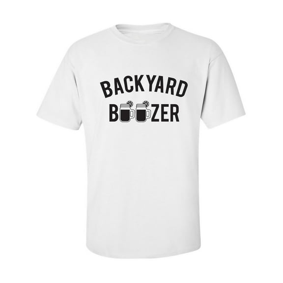 Backyard Boozer Adult Short Sleeve T-shirt