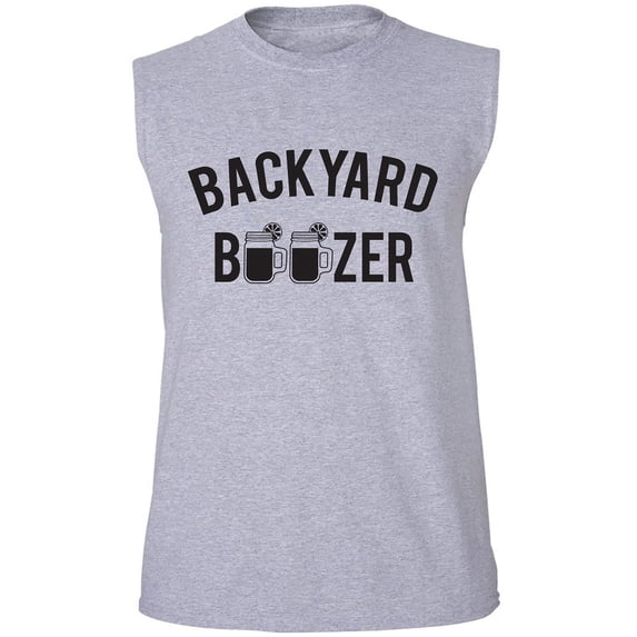 Backyard Boozer Adult Sleeveless Tee