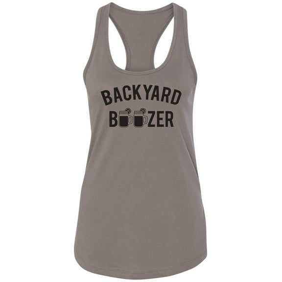 Backyard Boozer Racerback Tank
