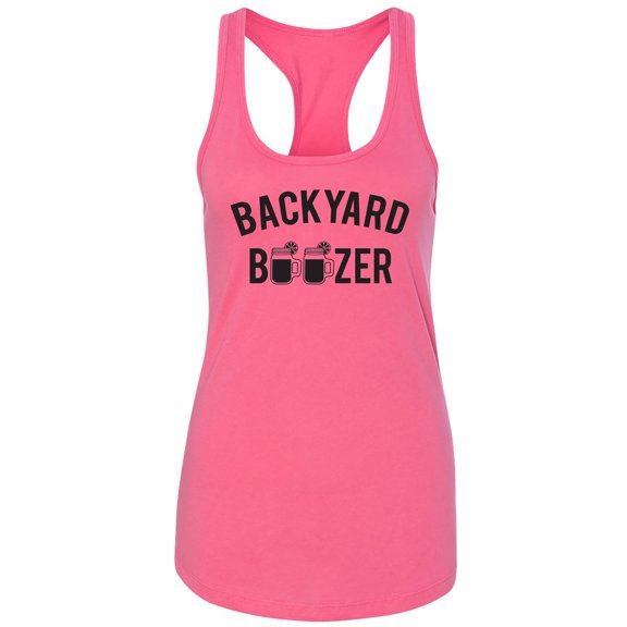 Backyard Boozer Racerback Tank