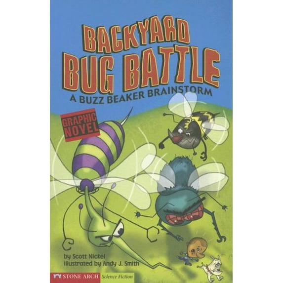 Pre-Owned Backyard Bug Battle: A Buzz Beaker Brainstorm (Paperback) 159889224X 9781598892246