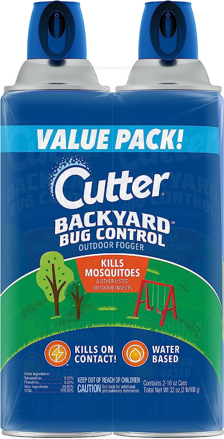 Backyard Bug Control Outdoor Fogger (2 Pack), Kills Mosquitoes, Fleas ...