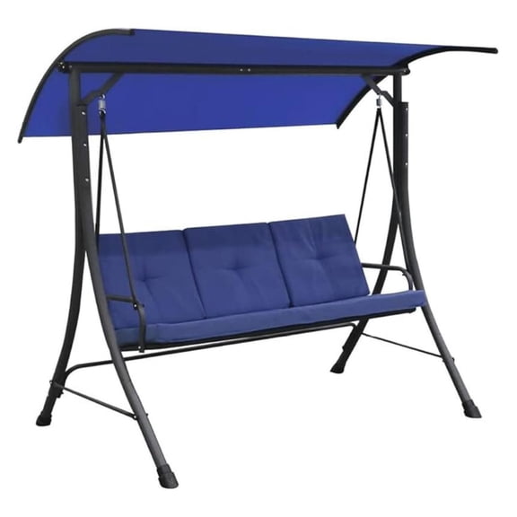 Backyard Creations Canopy Replacement Top - True Navy - RipLock 350 - Version II - Curved Roof - Outdoor Patio Shade
