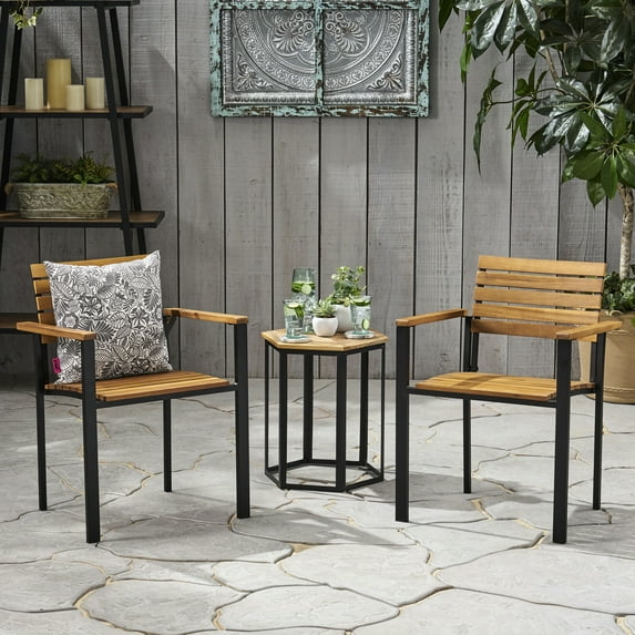Backyard Dining Chairs - , And Black, Wood, Modern Stylish Patio + For