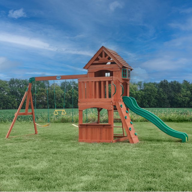 Backyard Discovery Atlantis Swing Set