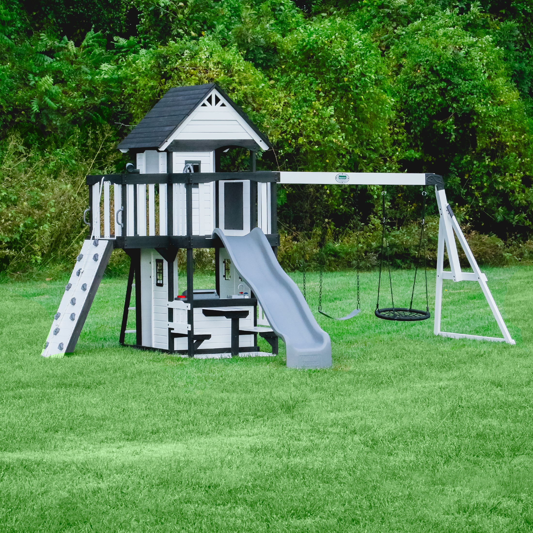 Backyard Discovery Weston Cedar Swing Set