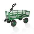 thumbnail image 1 of Backyard Expressions Garden Utility Cart, 38" X 20" Bed, Pneumatic Tires, 600 Lb Weight Capacity, 1 of 4