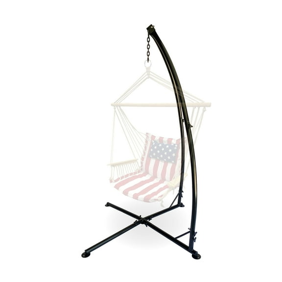 Backyard Expressions Hammock Swing Stand for Indoor/Outdoor, Heavy Duty Hanging Chair Stand