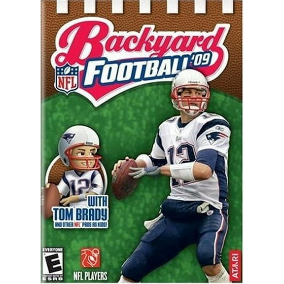 Backyard Football 09 for PS2 - With Tom Brady and other NFL Pros as Kids