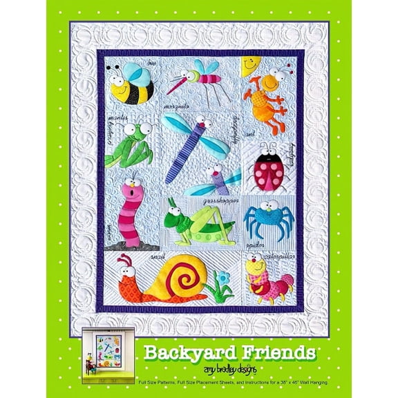 Backyard Friends Quilt Pattern by Amy Bradley Designs