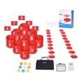 thumbnail image 1 of Backyard Golf Game 9 Hole Portable Outdoor Bucket Golf Set with Flags, Balls & Tee Boxes, Fun Lawn Golf Yard Game for Kids & Adults, Easy Setup for Family Gatherings, Parks, Beaches, or Outdoor, 1 of 11