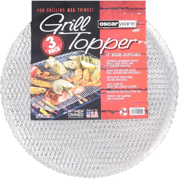Backyard Grill Disposable Grill Topper, 3 Count