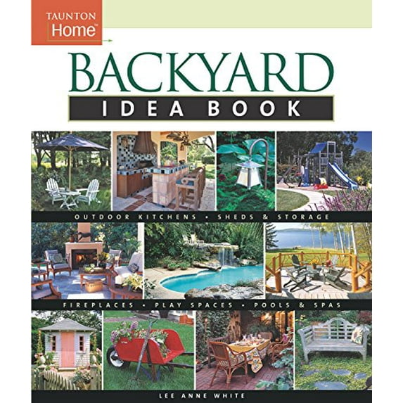 Pre-Owned Backyard Idea Book : Outdoor Kitchens, Sheds & Storage, Fireplaces, Play Spaces, Pools & Spas (Paperback)