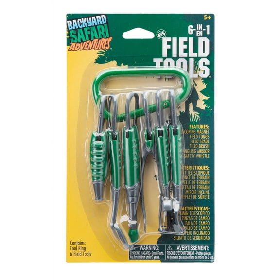 Backyard Safari 6 in 1 Field Tools