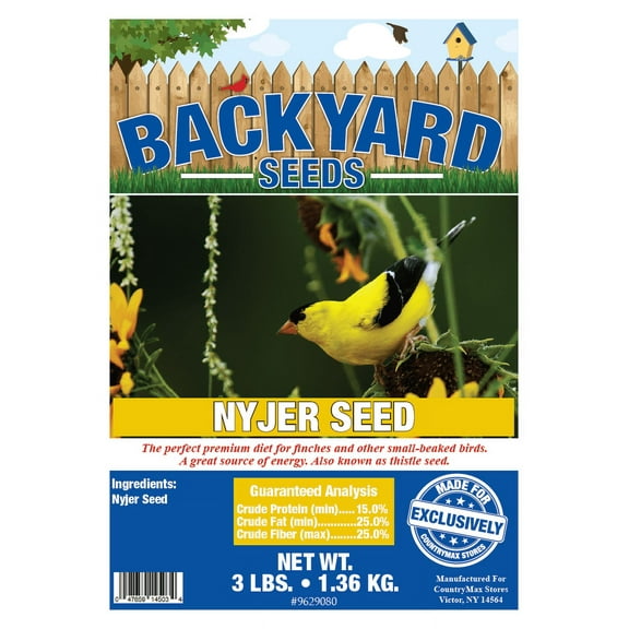 Backyard Seeds Nyjer Seed 3 Pounds