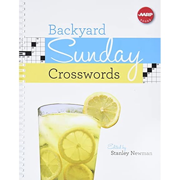 Pre-Owned Backyard Sunday Crosswords (Aarp) (AARP(R)) Paperback