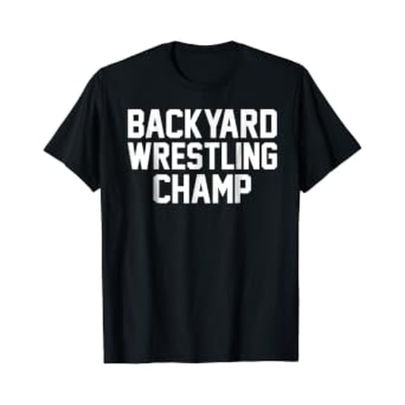 Backyard Wrestling Champ Wrestle Tee