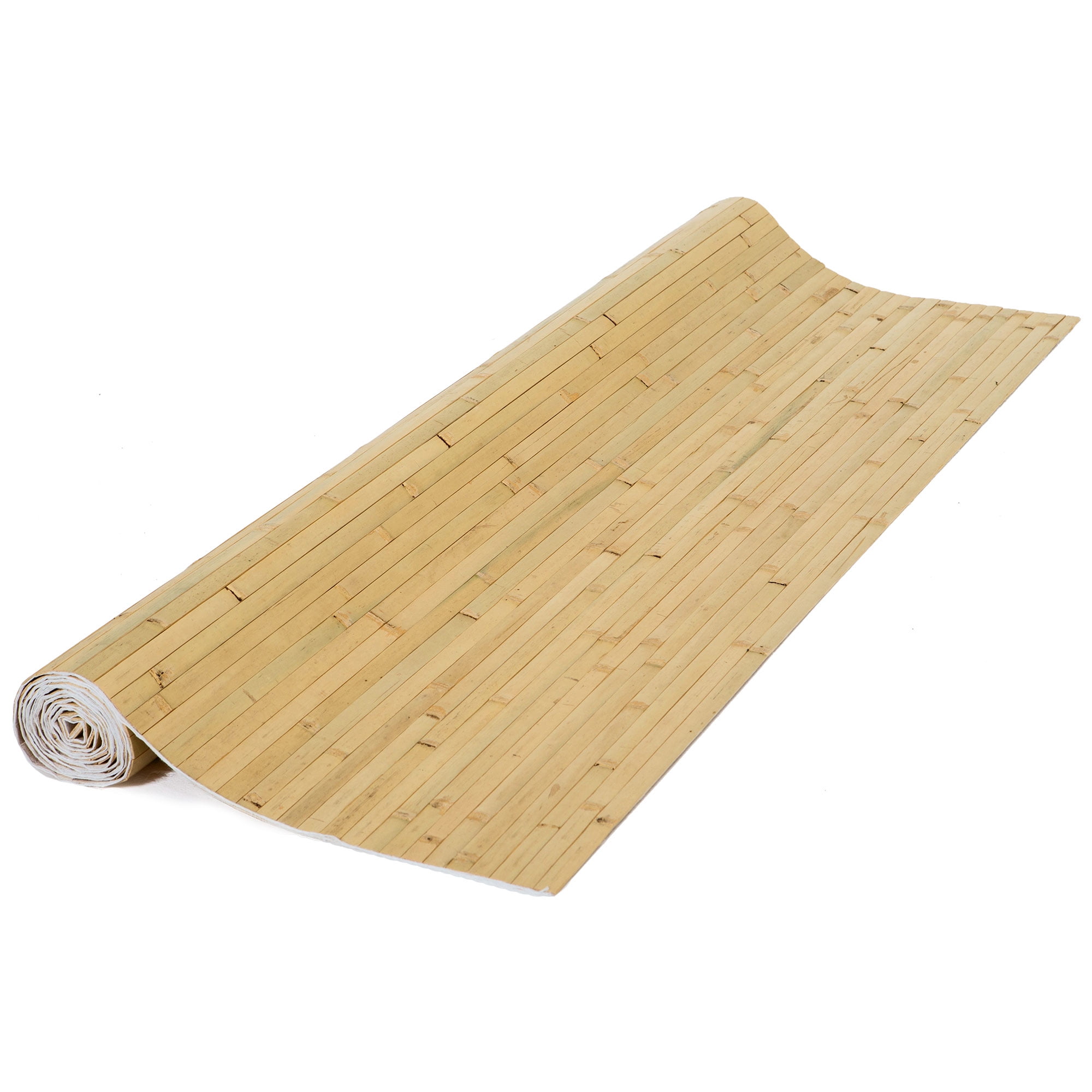 Natural Raw Bamboo Wainscoting Wall Panel Decor