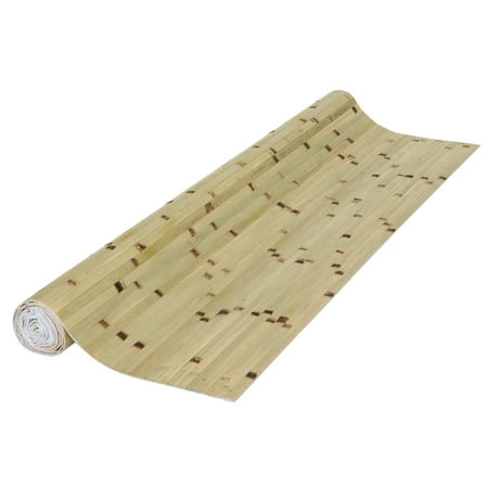 Backyard X-Scapes 4 ft H x 8 ft L Bamboo Wall Panel Raw Green Burnt