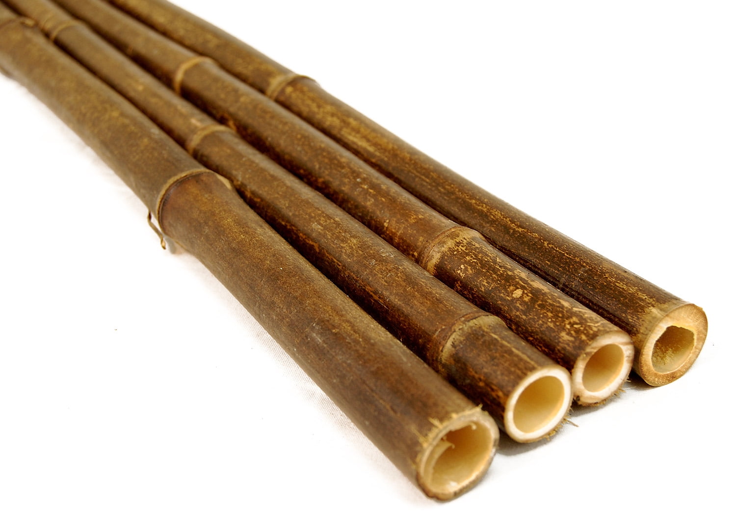 Backyard X-Scapes Bamboo Poles, Black, 1" D x 72" L (25-Pack)