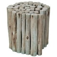 thumbnail image 1 of Backyard X-Scapes Natural Eucalyptus Garden Landscape Edging Border Flower Bed Fencing Flexible Wood Decorative Garden Border 72 in L x 12 in H x 1.25 in D, 1 of 8