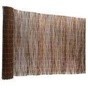 Backyard X-Scapes Natural Willow Rolled Panel Fence Decorative Fencing Natural 6 H x 16 L