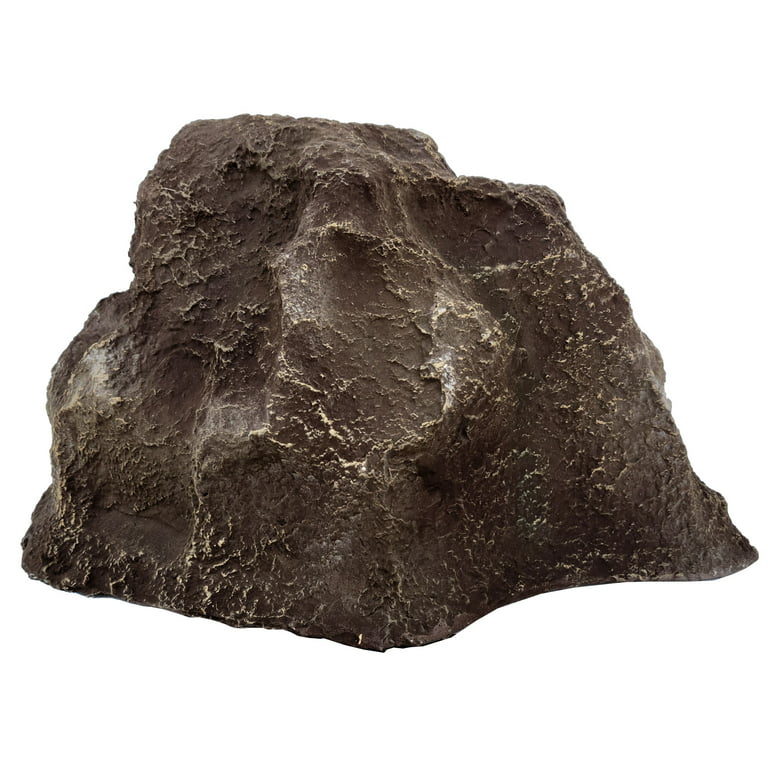 Backyard X-Scapes River Brown Artificial Boulder Fake Rock 9 in H x 13 in W x 16 in L, Size: Small