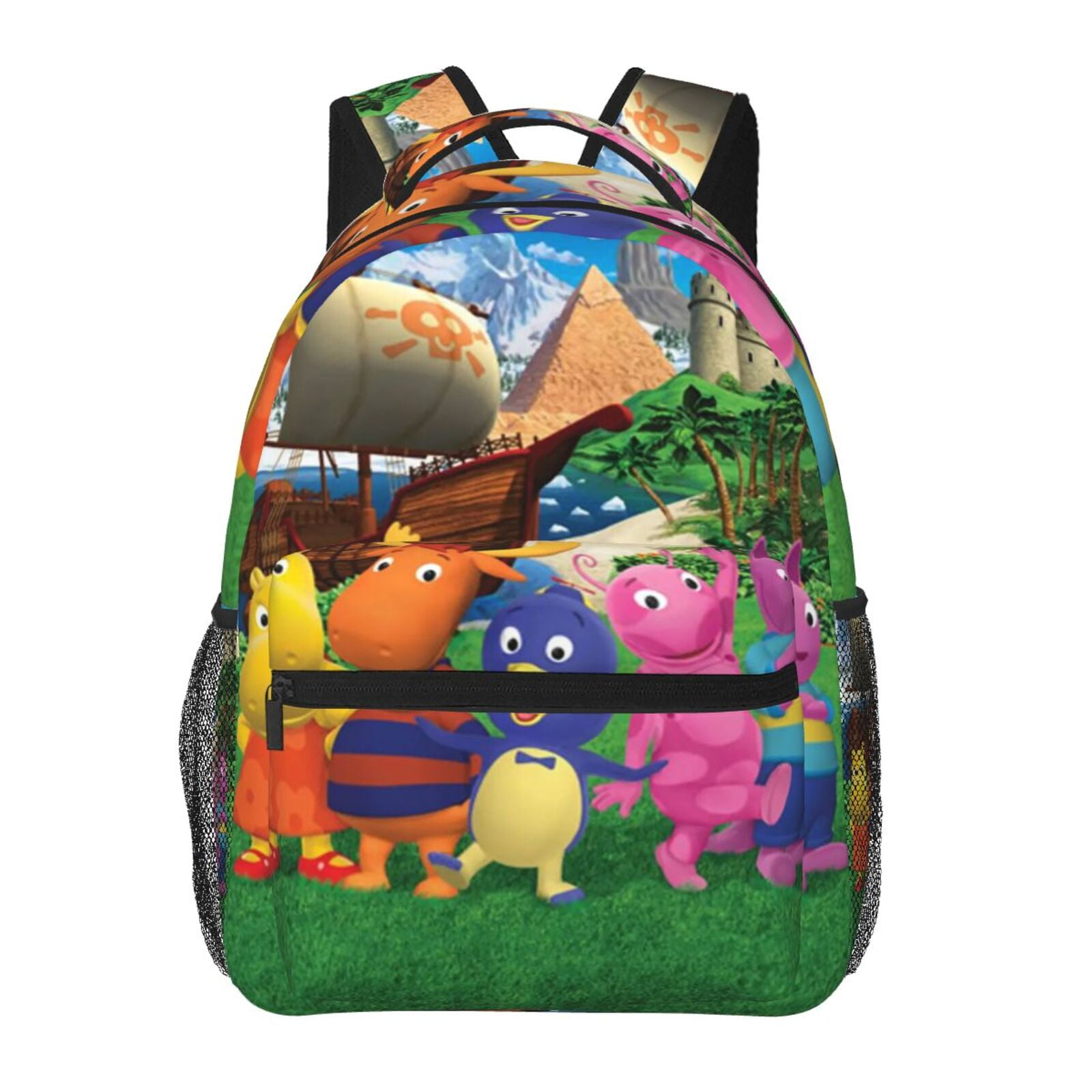 Backyardigans Backpack Multipurpose Daypacks Rucksack Large Capacity ...