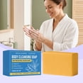 thumbnail image 1 of Bacne Out Bar Healing Soap With Turmeric Vitamin C And Alphaarbutin Natural Exfoliating Cleanser For Back Face Chest Shoulders, 1 of 9