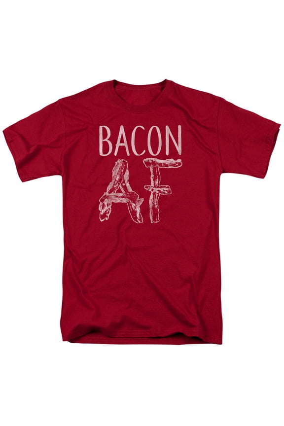 - Bacon Af - Short Sleeve Shirt - XX-Large