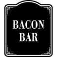 thumbnail image 1 of Bacon Bar BLACK Aluminum Composite Sign, 15"x18", 1 of 5