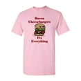 thumbnail image 1 of Bacon Cheeseburgers Fix Everything Adult DT T-Shirts Tee, 1 of 2