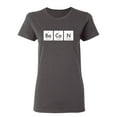 thumbnail image 1 of Bacon Elements Sarcastic Novelty Gift Idea Adult Humor Funny Women's Casual Tees, 1 of 3