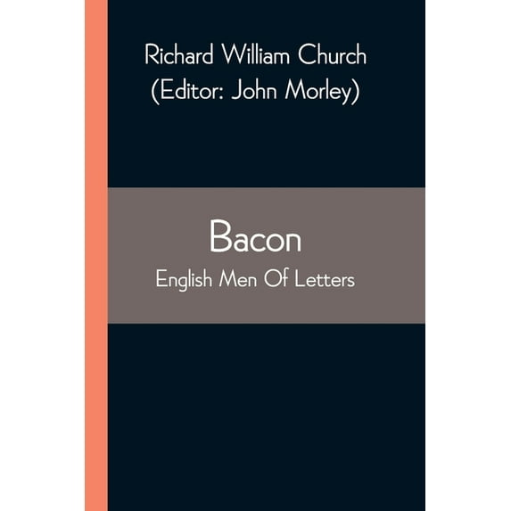 Bacon; English Men Of Letters, (Paperback)