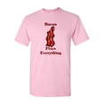 thumbnail image 1 of Bacon Fixes Everything Adult DT T-Shirts Tee, 1 of 2