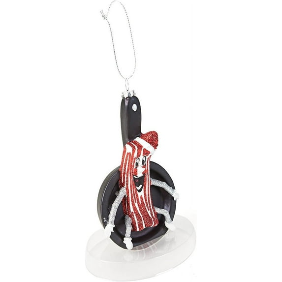 Bacon Glass Ornament