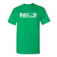 thumbnail image 1 of Bacon Is Meat Candy Sarcastic Novelty Party Apparel Graphic Tshirt Food Lovers Gift Christmas Birthday Humor Funny T Shirt, 1 of 5