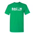 thumbnail image 1 of Bacon Is Meat Candy Sarcastic Novelty Party Apparel Graphic Tshirt Food Lovers Gift Christmas Birthday Humor Funny T Shirt, 1 of 5