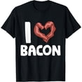 thumbnail image 1 of Bacon Lover Funny Bacon Enthusiast I Love Bacon T-Shirt, 1 of 4