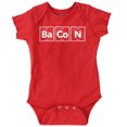 thumbnail image 1 of Bacon Meat Lover Sweats Carnivore Romper Boys or Girls Infant Baby Brisco Brands 6M, 1 of 7