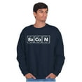 thumbnail image 1 of Bacon Meat Lover Sweats Carnivore Unisex Plus Fleece Graphic Sweatshirt Brisco Brands 2X, 1 of 5