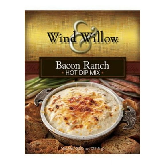 Bacon Ranch Hot Dip Mix - 0.8 Ounce (4 Pack)