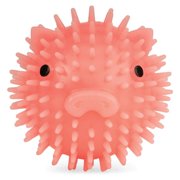 Bacon-Scented Pig Dog Ball - Pink - 3.5 inches - Durable Toy