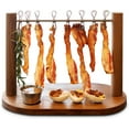 Bacon Serving Dishes For Entertaining Pack Of 1 Wooden Bacon Display