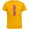 thumbnail image 1 of Bacon Strip Gold Adult T-Shirt, 1 of 1