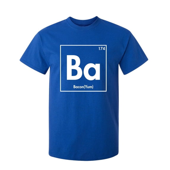 Bacon Yum Element Sarcastic Humor Graphic Novelty Funny Youth T Shirt